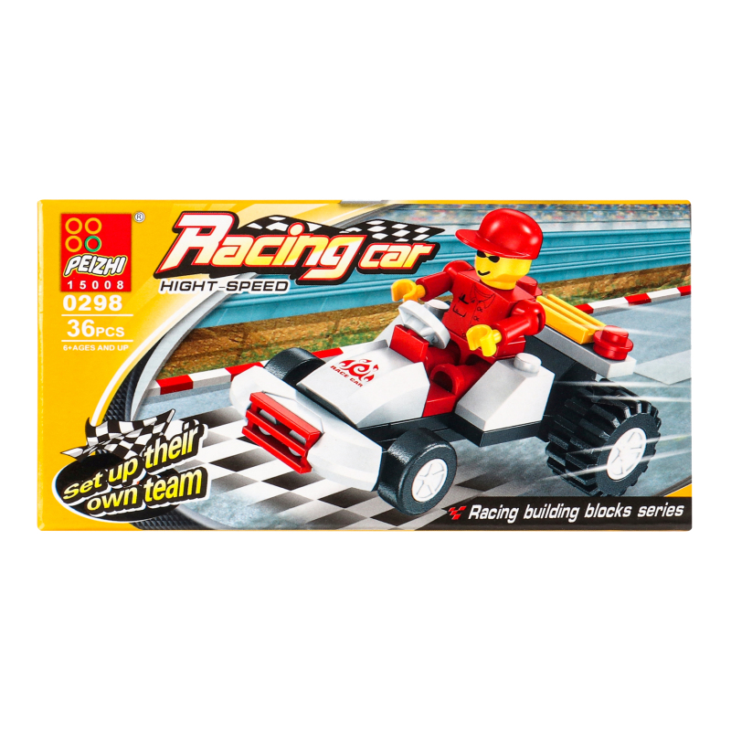 Конструктор для детей от 6лет №ZJM220329229 Гонки Racing car