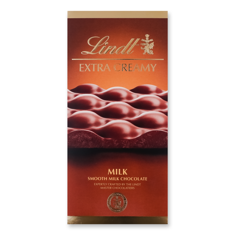 Шоколад Extra creamy молочний 80г Lindt