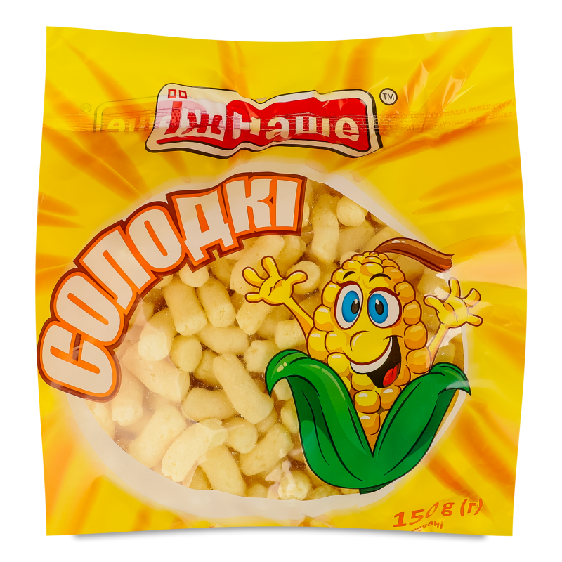 Палички кукурудзяні солодкі 150г Їж наше
