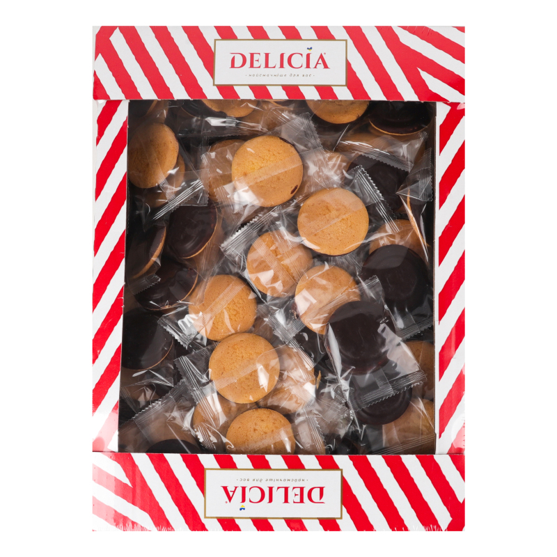 Печиво здобне збивне зі смаком апельсина Деліція Delicia кг