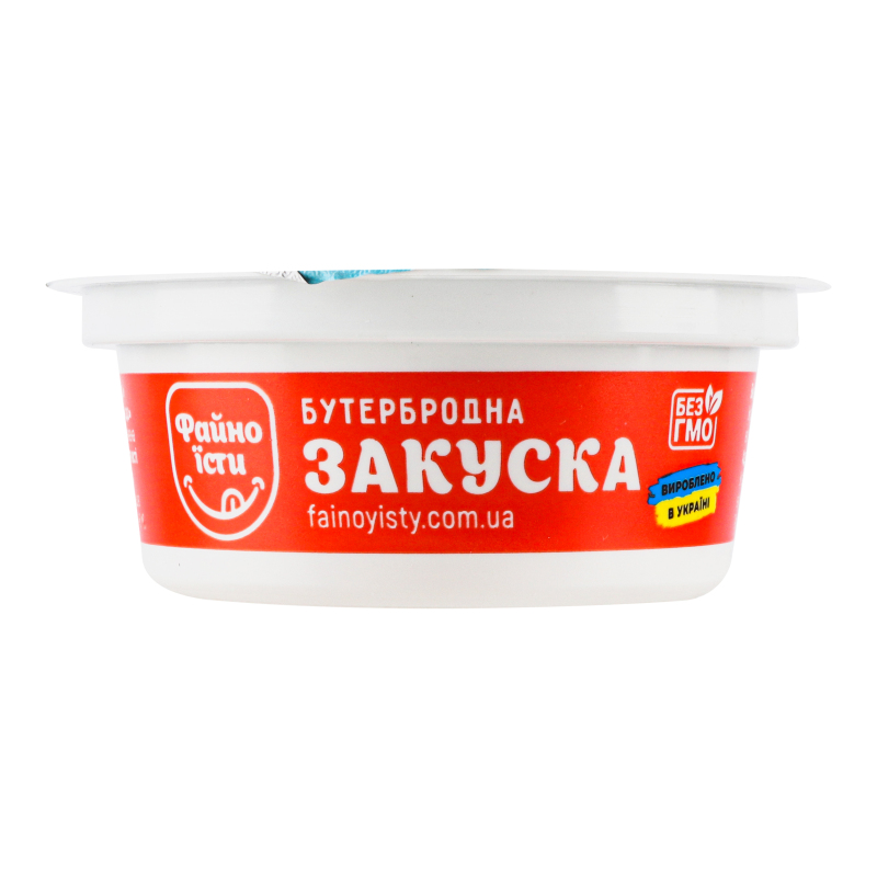 Закуска бутербродна зі смаженими грибами Файно їсти п/у