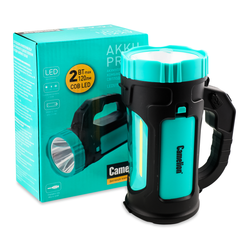 Ліхтар світлодіодний акумуляторний Camelion