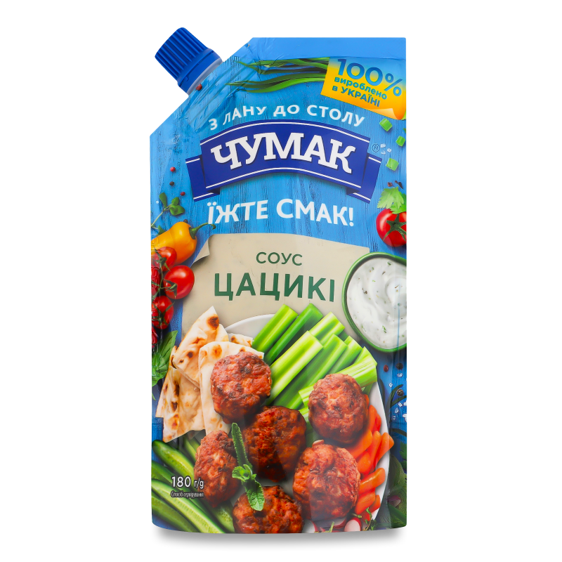 Соус Цацикі 180г д/п Чумак