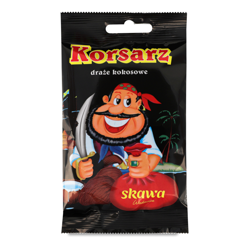 Драже Корсар арахіс в шоколаді 60г Skawa