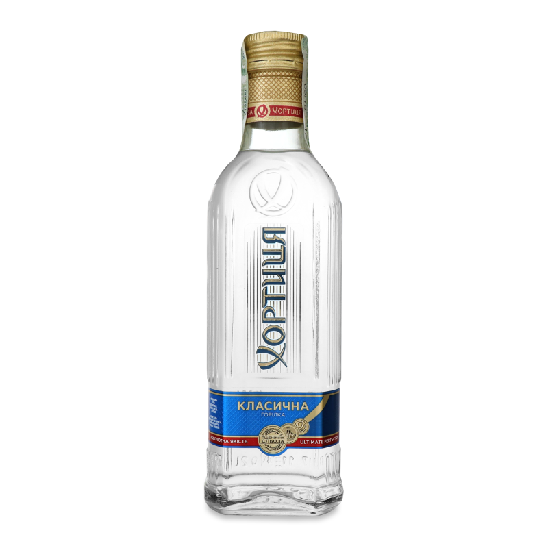 Горілка Класична 40% 0,2л Хортиця