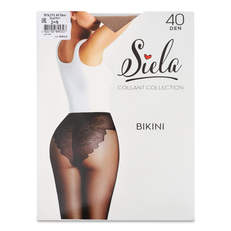 Колготи жіночі Бікіні даіно 40ден р.2 Сіела