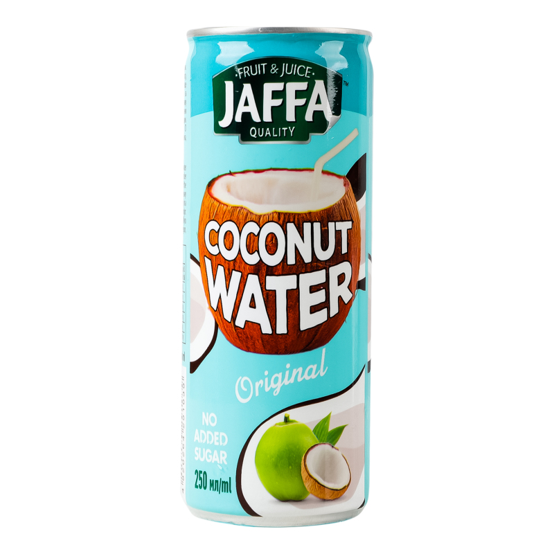 Вода кокосовая стерилизованная Original Jaffa ж/б 250мл Jaffa