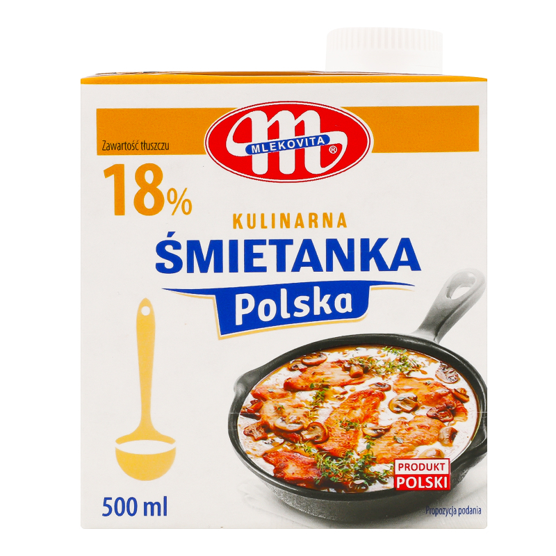 Вершки 18% ультрапастеризовані Smietanka Polska Mlekovita т/п