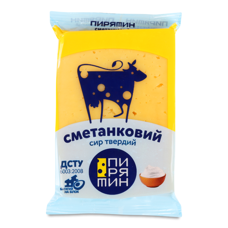 Сир Сметанковий 50% 160г Пирятин