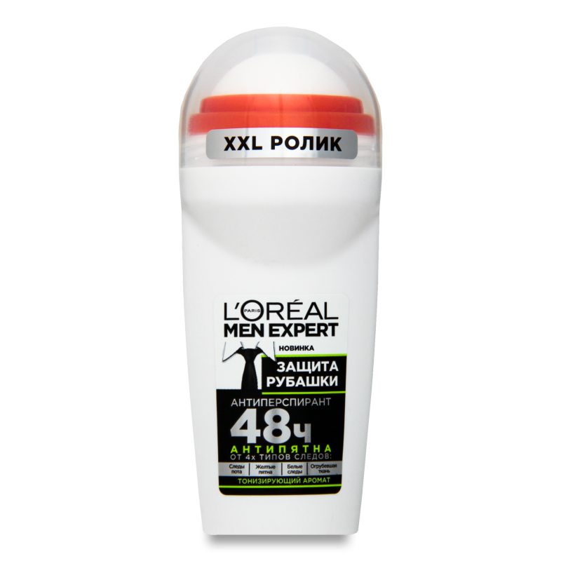 Антиперспірант Захист сорочки кульковий 50мл L’Oreal Men Expert