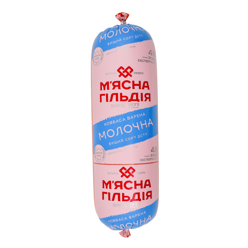 Ковбаса варена Молочна М'ясна Гільдія в/с кг