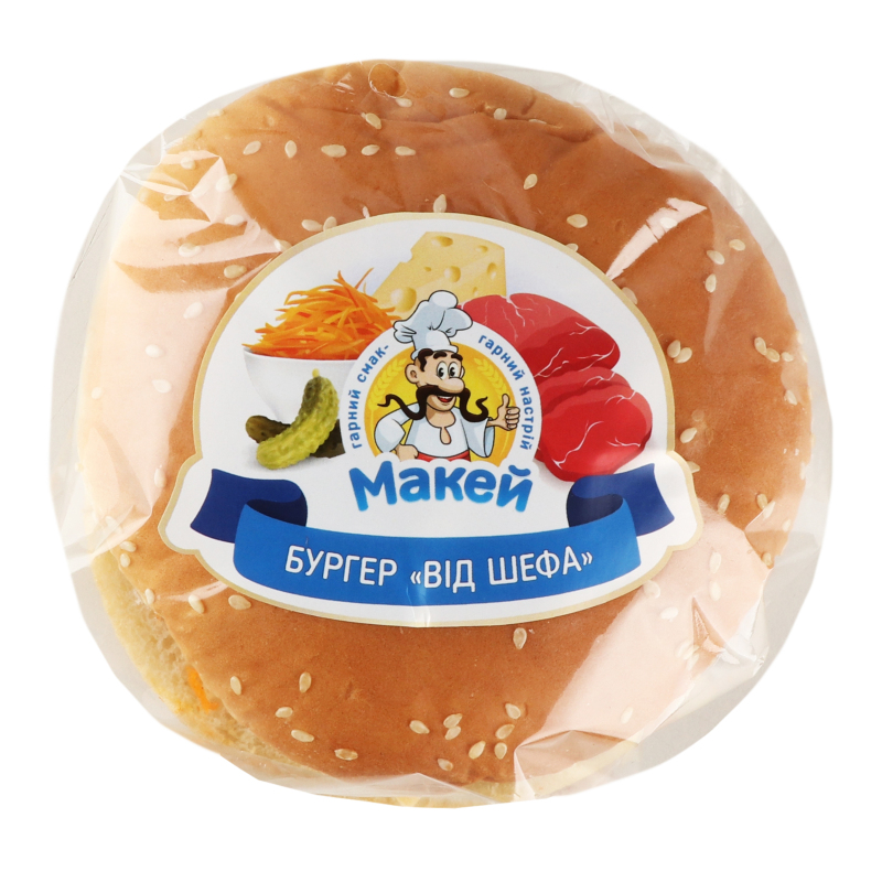Бургер замороженный От шефа Макей м/у 200г Макей(4820218962756