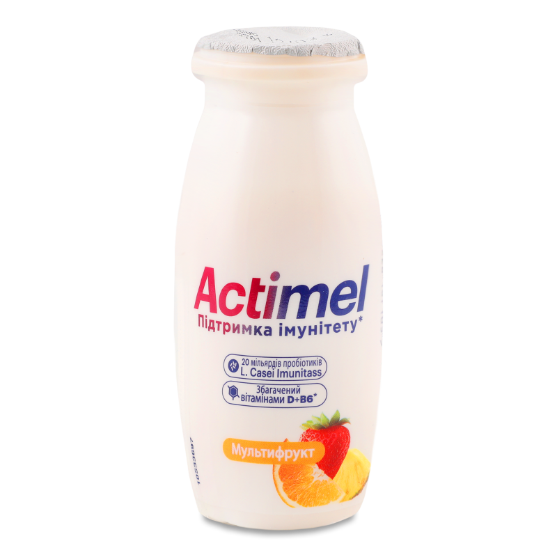 Продукт кисломолочний Мультифрукт 1,4% 100г Actimel