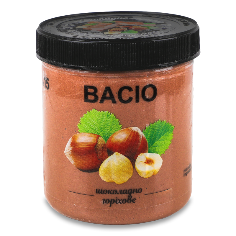 Морозиво шоколадно-горіхове №15 380г пл/банка La Gelateria Italiana