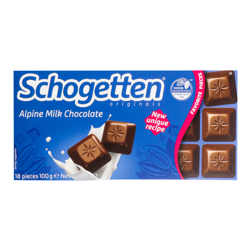 Шоколад Trumpf Schogetten молочный 100г Schogetten 4000607850004 ...