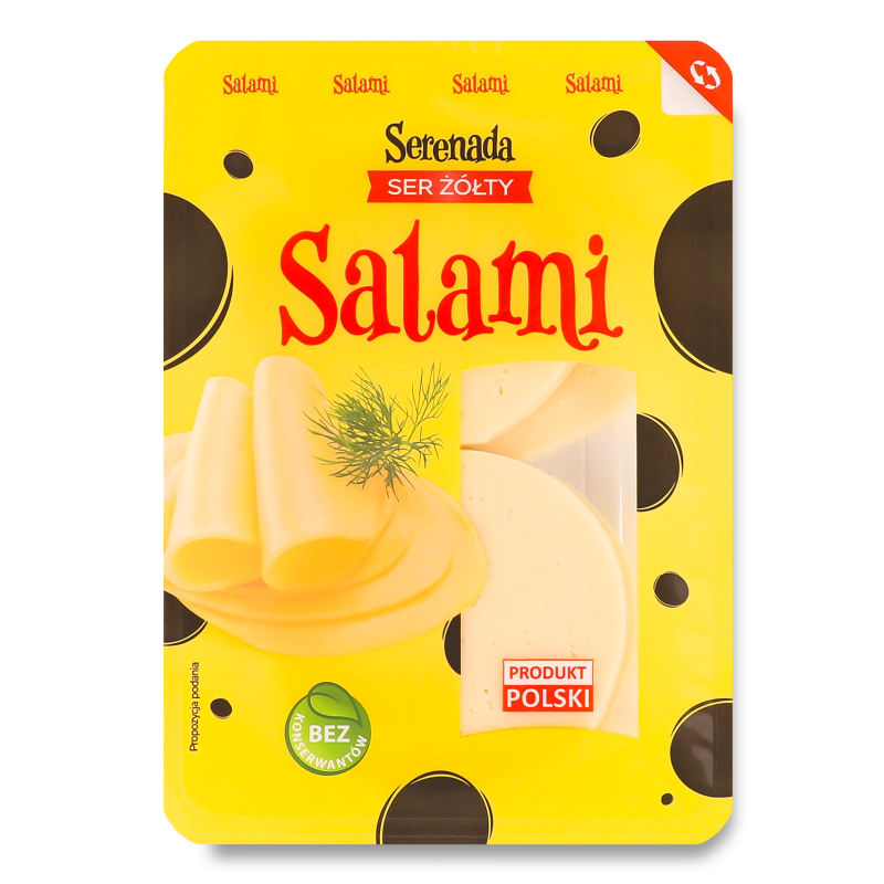 Сир Salami нарізка 135г Serenada