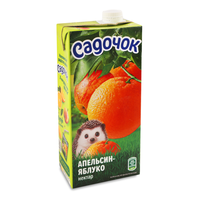 Нектар Апельсин-яблуко 950мл т/п Садочок