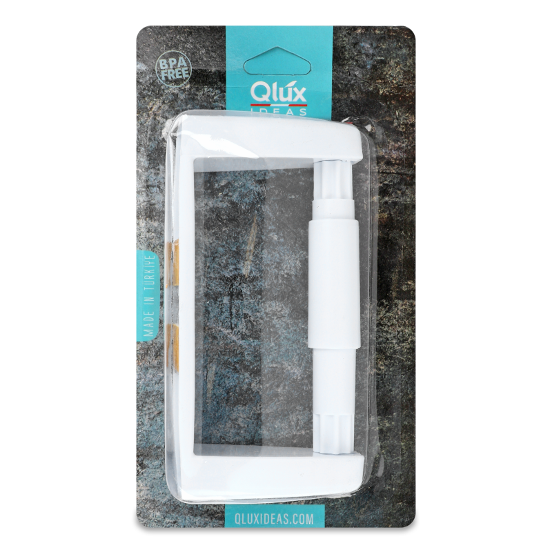 Тримач д/туалетного паперу пластик L-00117 Qlux