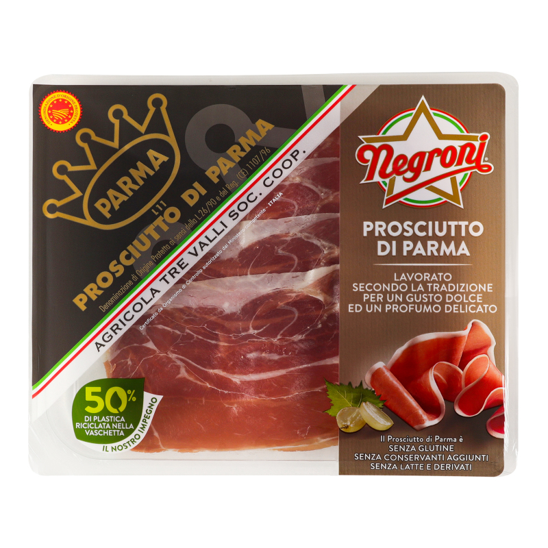 Прошуто нарізка Di Parma Negroni лоток