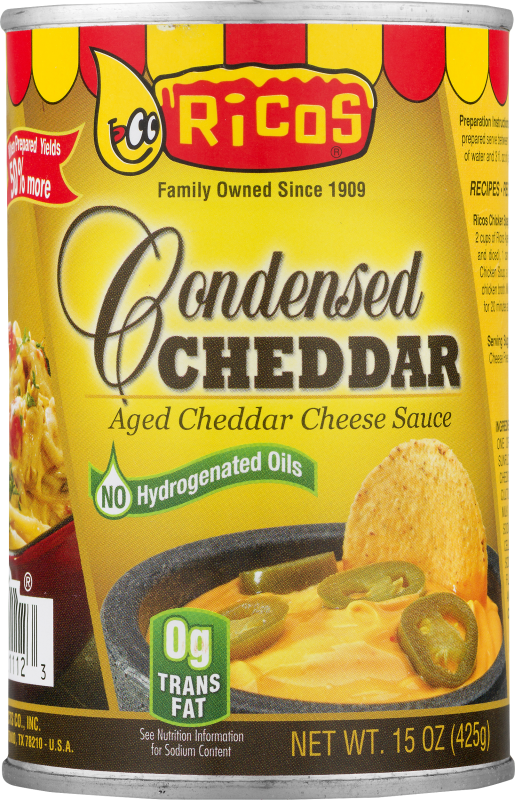 Ricos Condensed Cheddar Aged Cheese Sauce Ricos(79426211123) customers