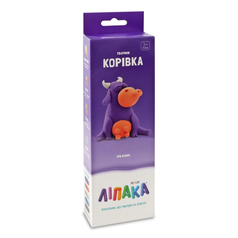 Набір пластиліну самозатвердіваючого Корівка Ліпака