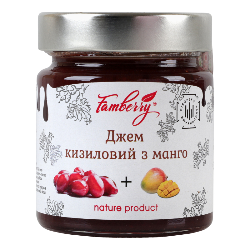 Джем кизиловий з манго Famberry с/б