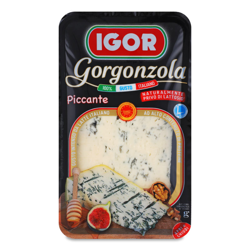 Сир Gorgonzola Piccante 56% 150г Igor