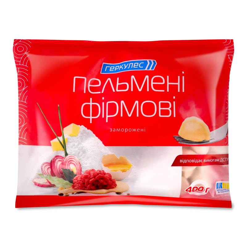 Пельмені Фірмові 400г Геркулес
