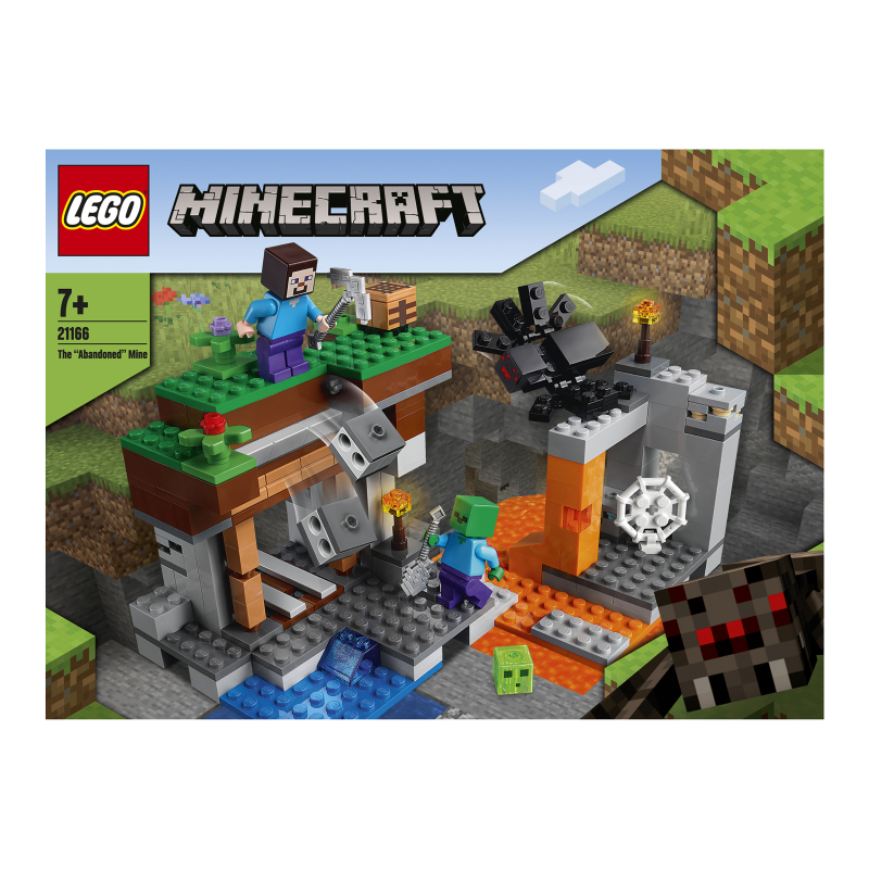 ゴーストLV.26 ◆ クイックスターターギフト Конструктор для детей от 7лет №21166 The Abandoned Mine Minecraft