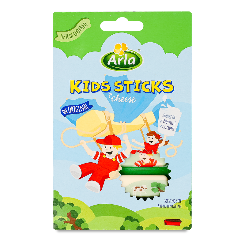 Палички сирні Kids 45% 6*18г Arla