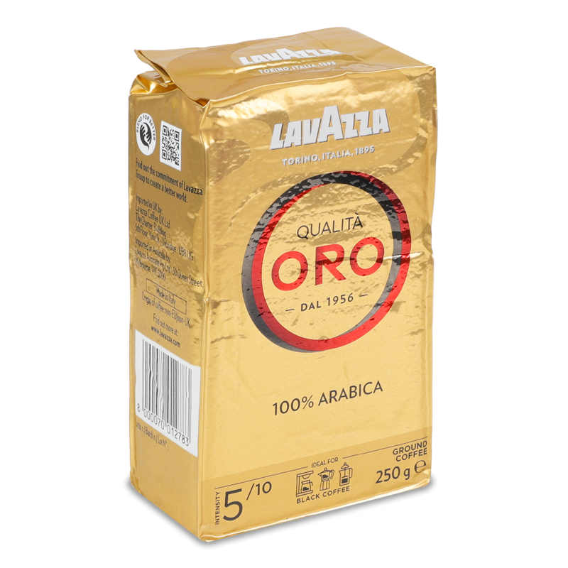 Кава Куаліта Оро мелена смажена 250г Лавацца
