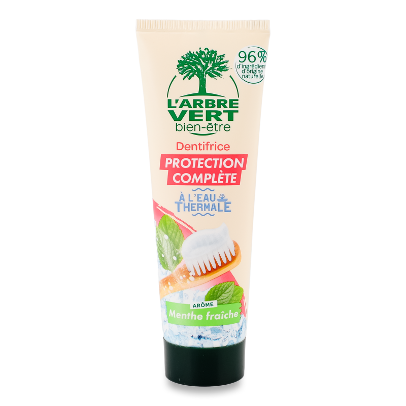 Паста зубна Захисна з термальною водою з смаком свіжої м’яти 75мл Лярбре верт