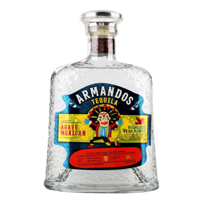 Текила 500мл 37% Original Mixta Blanco Armandos бут Armandos