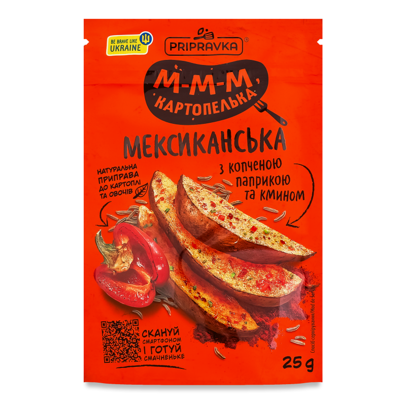 Приправа М-м-м картопелька Мексиканська 25г Приправка