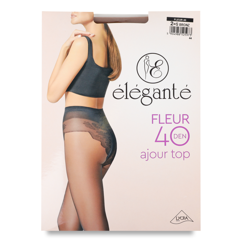 Колготи жіночі Fleur бронз 40ден р.2 Elegante