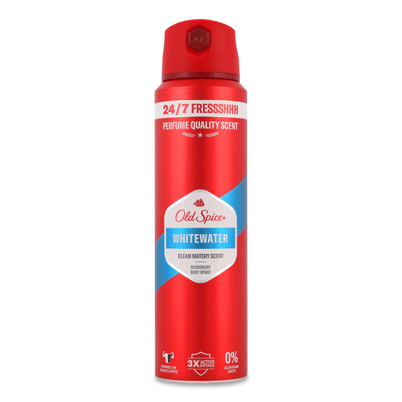 Дезодорант ВайтВотер спрей 150мл Old Spice