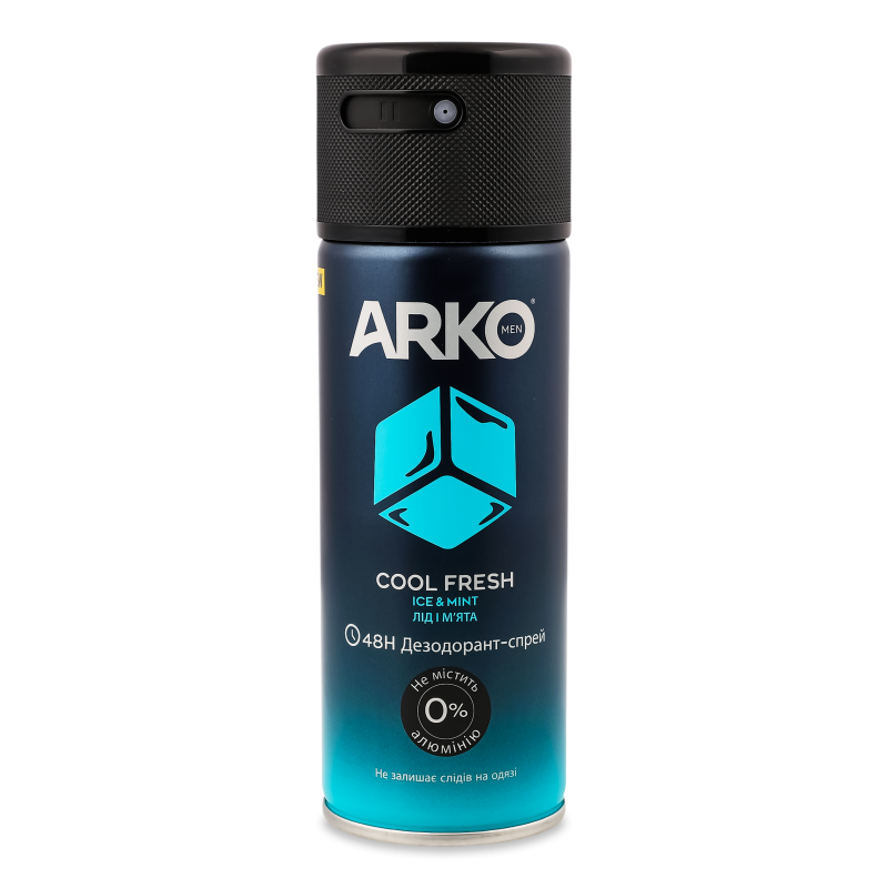 Дезодорант Cool Fresh д/чоловіків спрей 150мл Arko