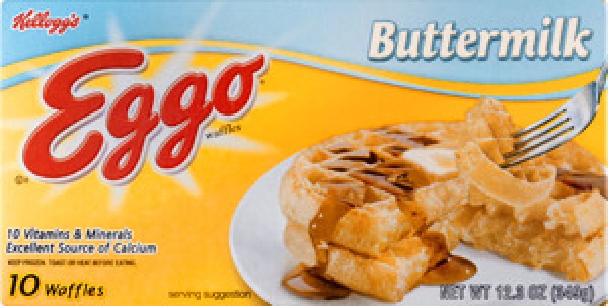 Kellogg's® Eggo® Buttermilk Waffles 10 ct Box Eggo(38000402906