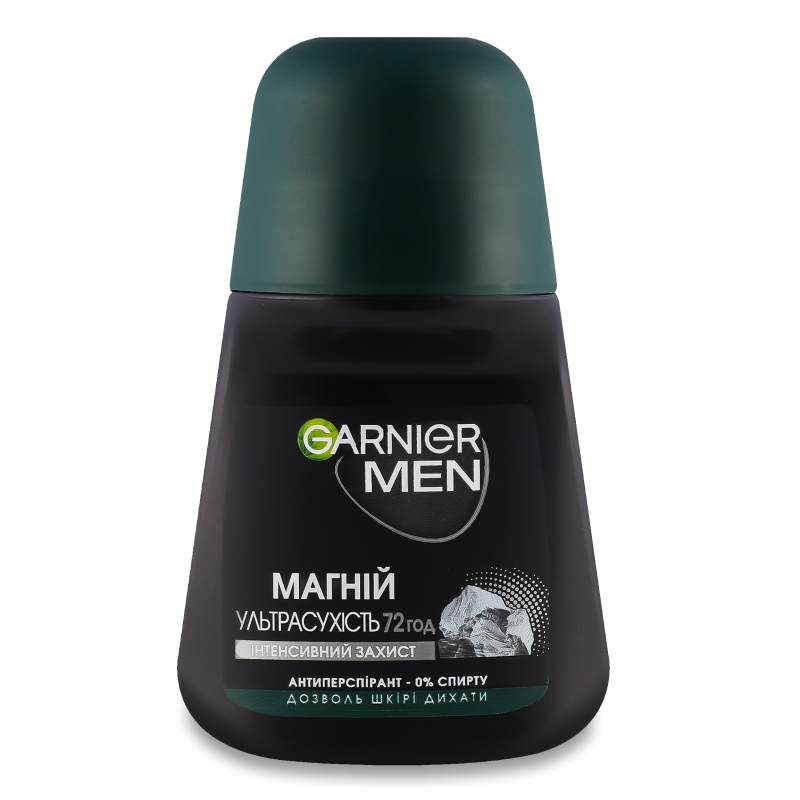 Антиперспірант Інтенсивний захист Магній Ультрасухість д/чоловіків кульковий 50мл Garnier