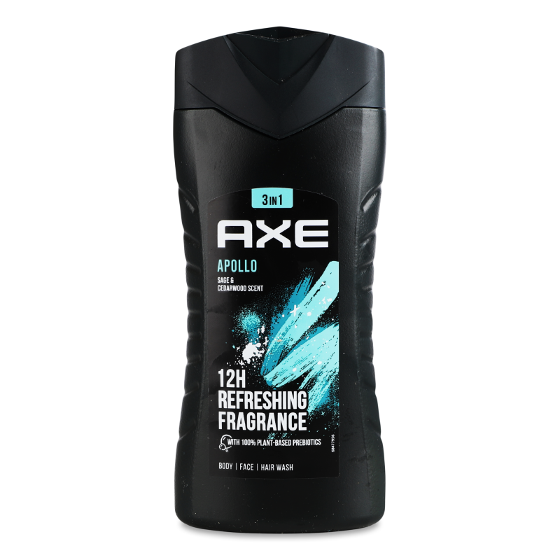 Гель д/душу 3в1 Apollo д/чоловіків 250мл Axe