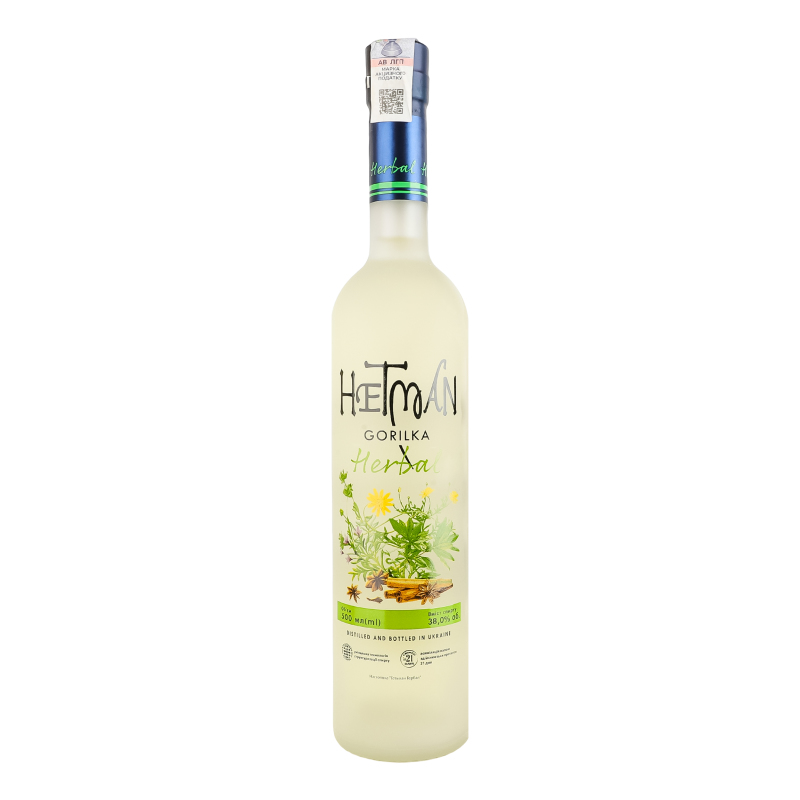 Настойка 500мл 38% Herbal Hetman бут Hetman(4820050237265): купить