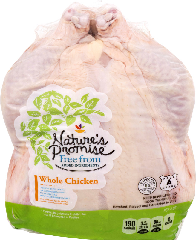 Nature's promise Naturals whole chicken (284002000002)