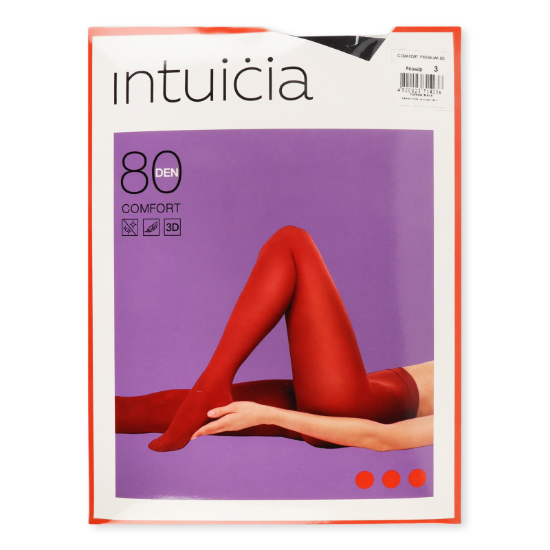 Колготи жін. м/ф 80 ден 3 чорн 4236