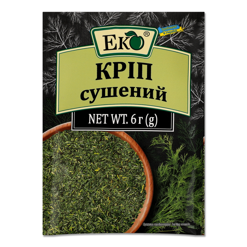 Кріп сушений 6г Еко
