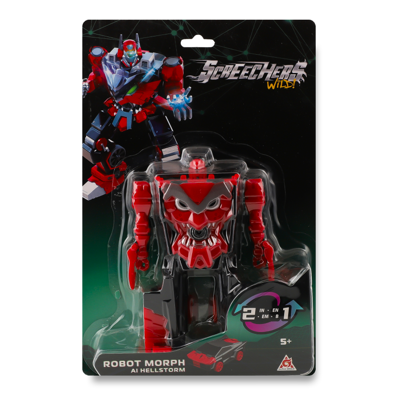 Іграшка Робот-трансформер Хелшторм S5 Скрічерс Вілд