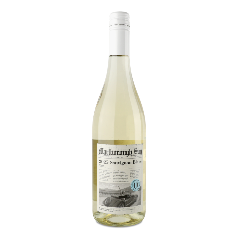 Вино деалкоголізоване Sauvignon Blanc біле н/сухе 750мл Marlborough Sun