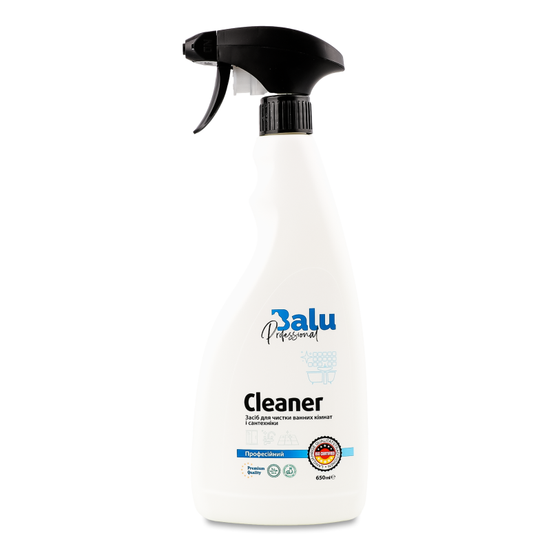 Засіб д/чистки ванних кімнат та сантехніки Клінер 650мл з розпилювачем Балу