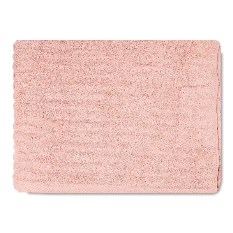 Рушник Бабл світло-кораловий махровий зеро твіст 100*150см 600г/м2 ГМ Текстайл