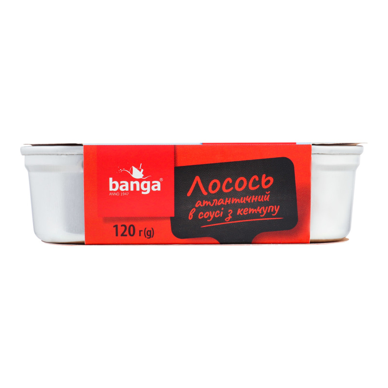 Лосось атлантический в соусе из кетчупа Banga к/у 120г Banga ...