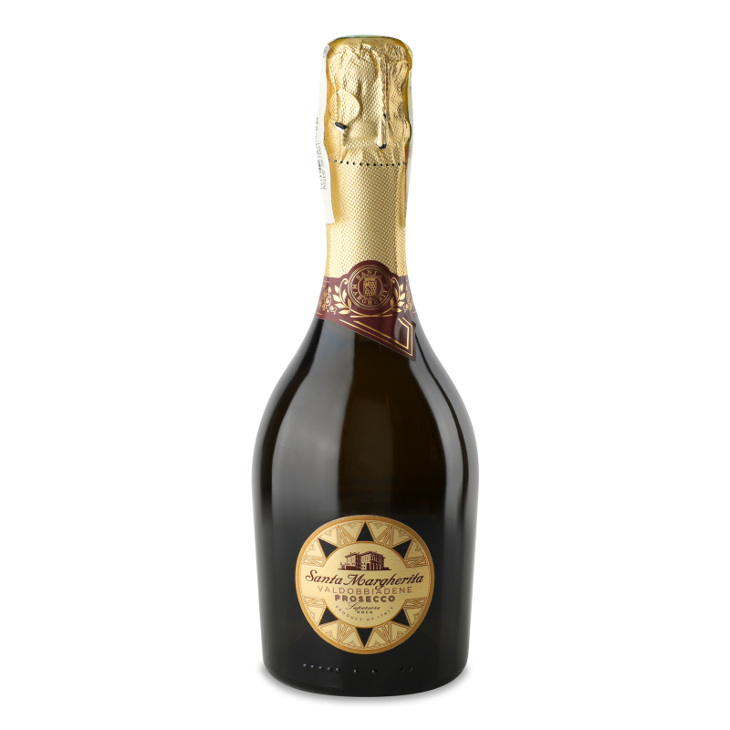 Вино ігристе Valdobbiadene Prosecco Superiore DOCG біле брют 11% 0,375л Santa Margherita